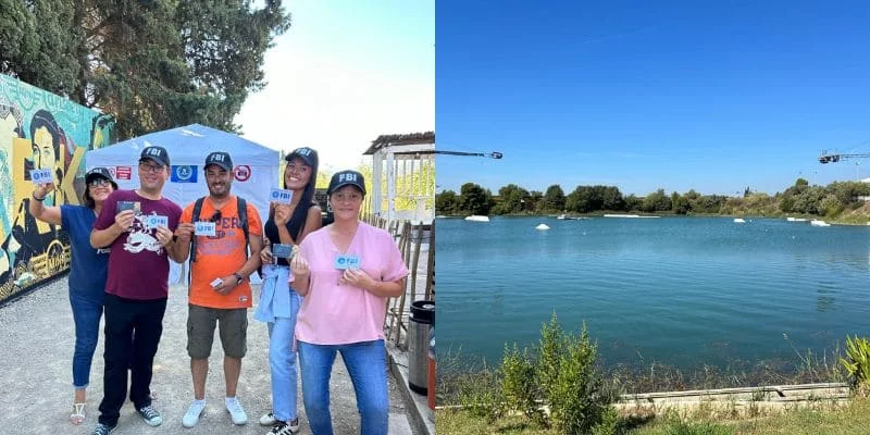 Nos gagnants de ce grand jeu d'enquête lors de notre 3ème journée cohésion et photo du lieu, le South Wake Park.