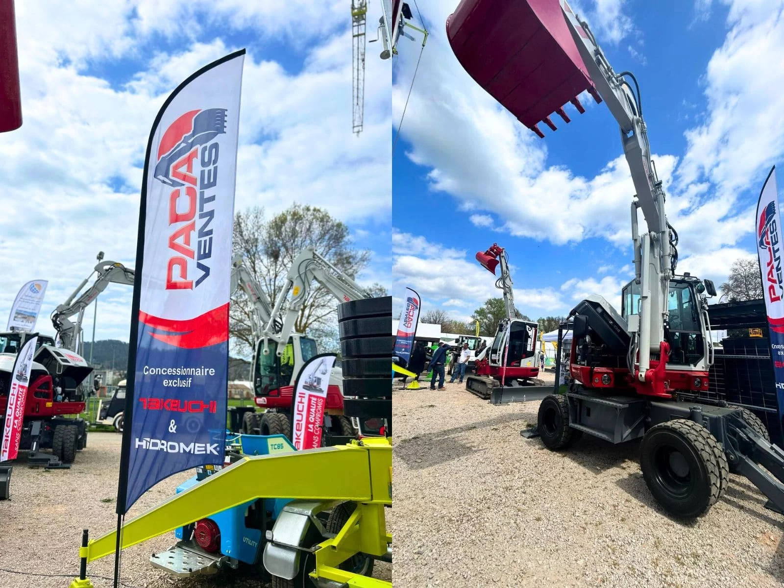 Nos machines exposées à la Foire de Brignoles 2025
