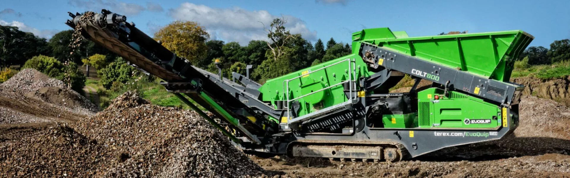 La scalpeur colt 800 en action