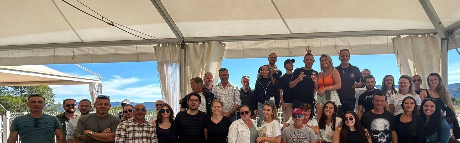 Photo de tous les collaborateurs lors de la journée cohésion