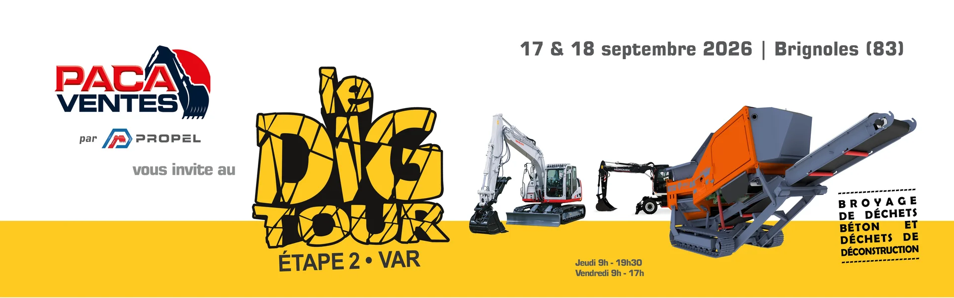 PacaVentes au DIG TOUR de Brignoles