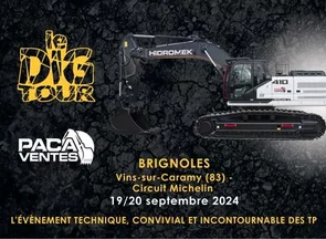 AFFICHE MINIATURE DE PACA VENTES AU DIG TOUR 2024