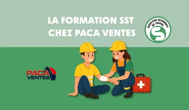 Illustration représentant quelqu'un apportant les premiers secours à une personne blessée